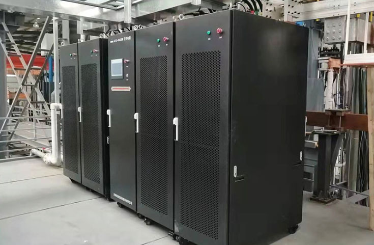 電弧爐電源應用現場50V 2MW
